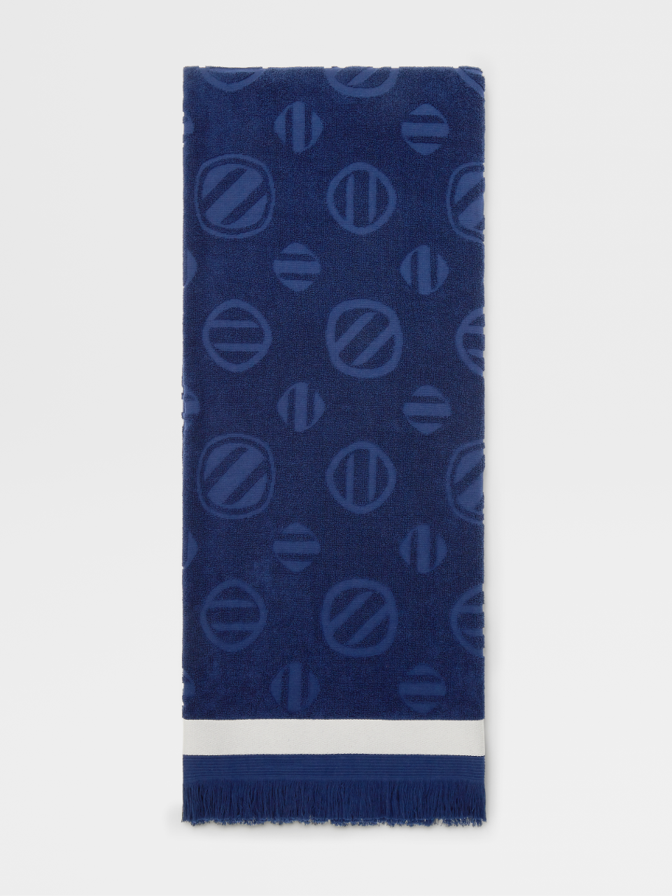 Navy Blue Cotton Terry King Size Towel